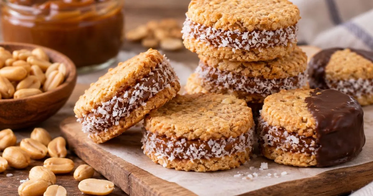 Alfajores de maní sin harina: una receta fácil y deliciosa