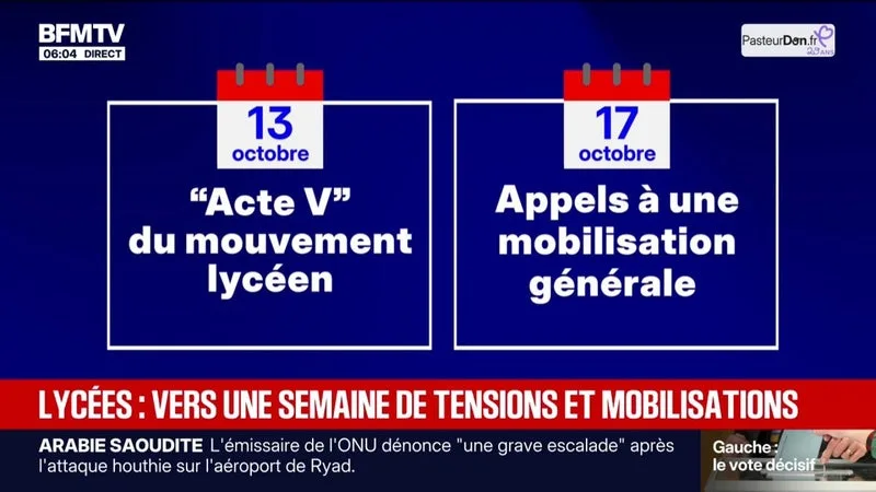 Colère des lycéens: vers une semaine de mobilisations