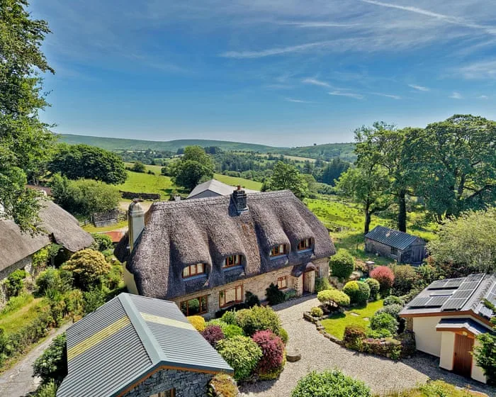 Homes for sale in a national park in England – in pictures