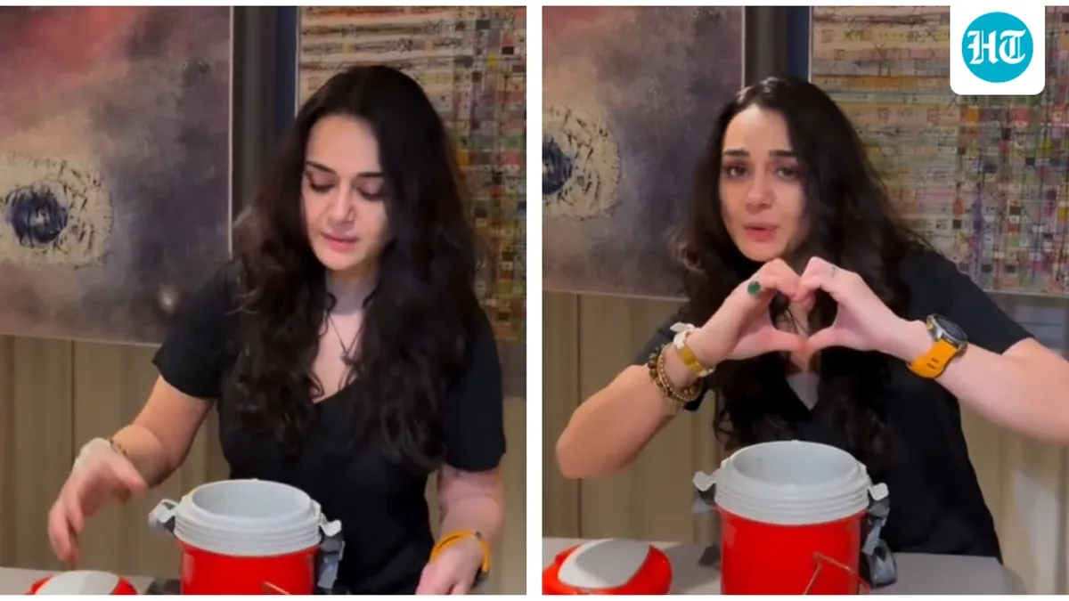 Preity Zinta down with fever, gets kadi chawal from her neighbours in Paris: ‘Brightened my day’