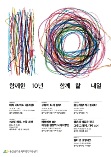 울주군육아종합지원센터, 개소 10주년 자리매김…이용객 122만명