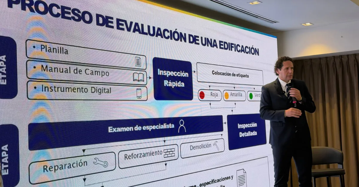 Ministro Garcés aclara que «no existe etiqueta negra» en estructuras afectadas por sismos