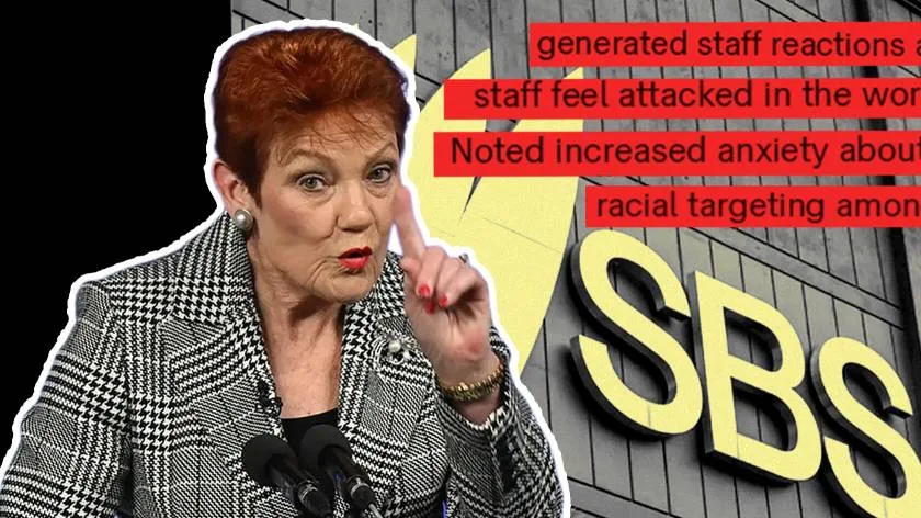 Pauline Hanson’s NPC speech caused anxiety of ‘racial targeting’ among SBS staff