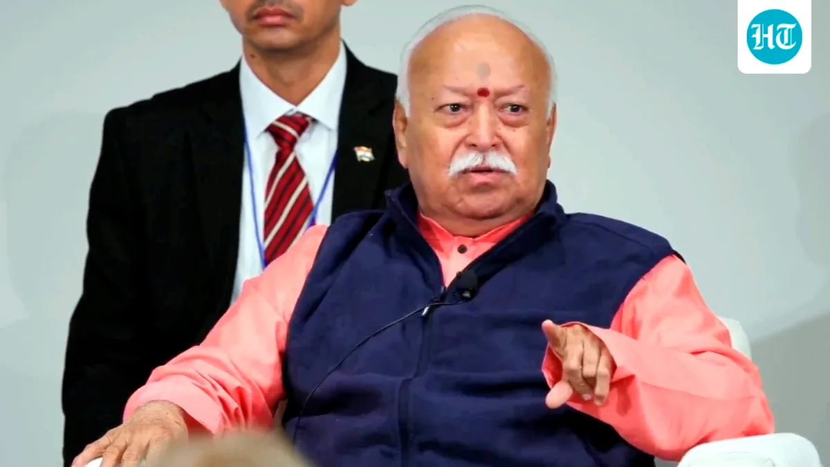 In New York, Mohan Bhagwat stresses unity, says politics has become ‘a game of self-interest’
