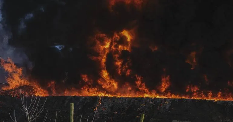 Tomar em perigo máximo de incêndio rural