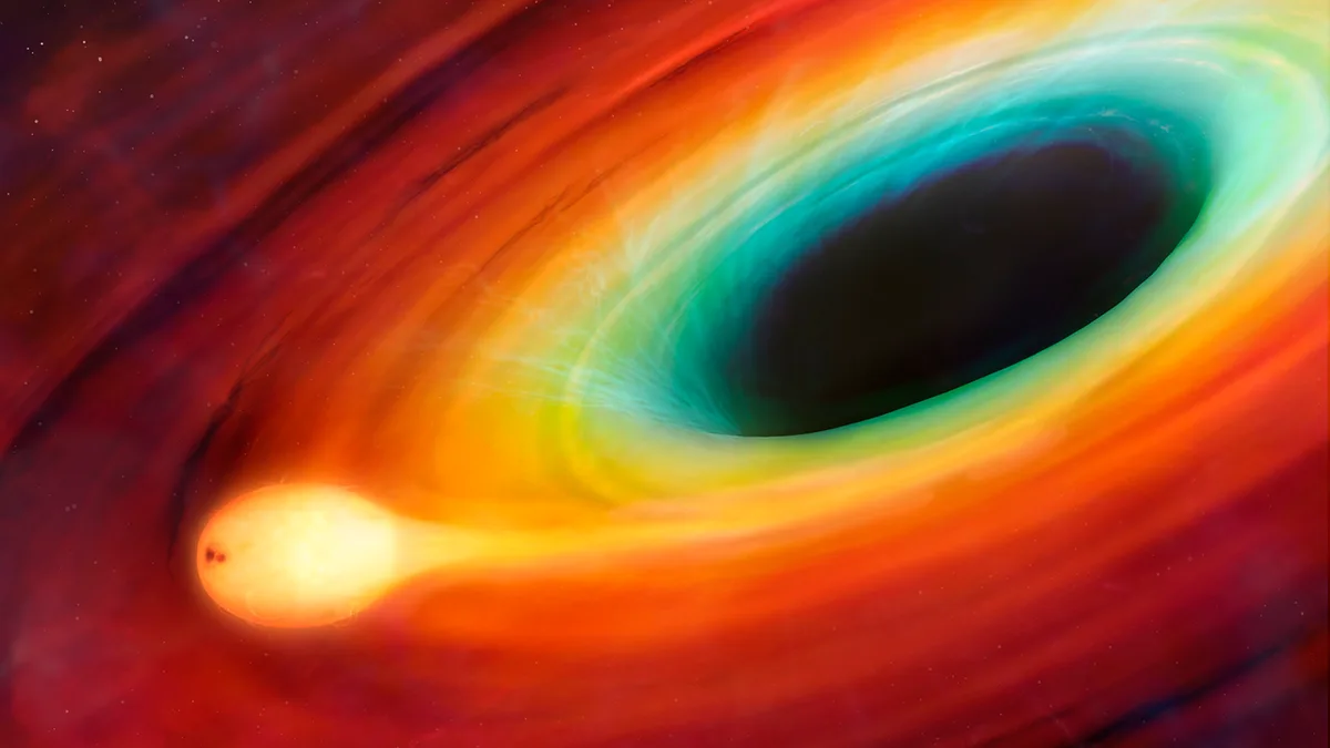 Astronomers spot the closest, fastest star ever seen orbiting our galaxy's monster black hole