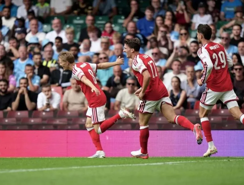Arsenal vence al Manchester City en la Community Shield