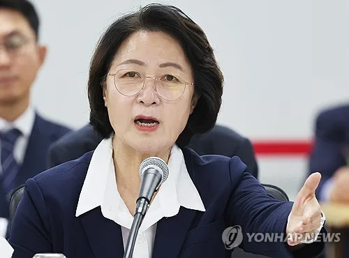 추미애 "李대통령 '호의호식' 글, 날 겨냥한 것 아냐"