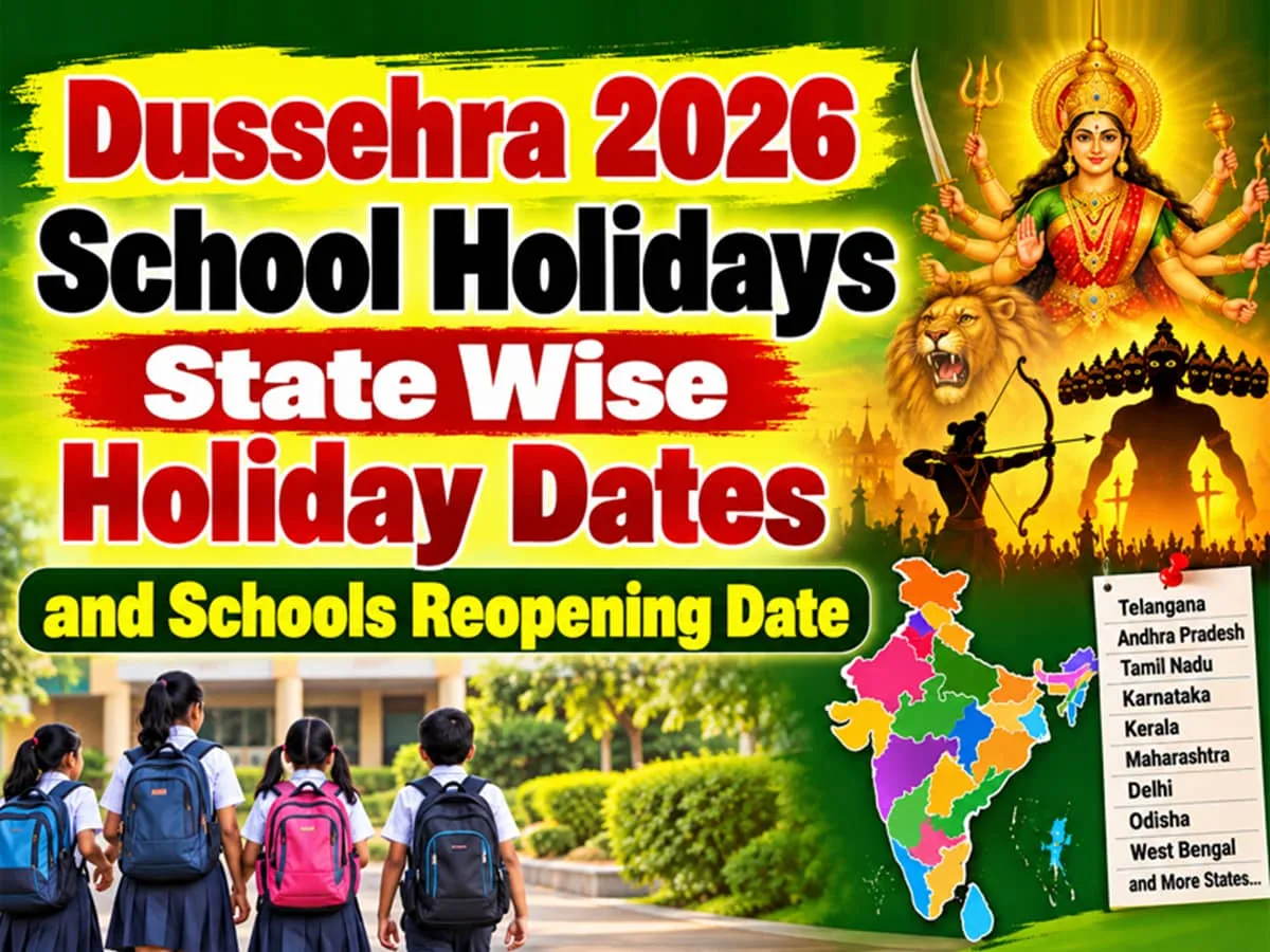 Dussehra 2026: State-wise school holiday schedule for Navratri, Durga Puja
