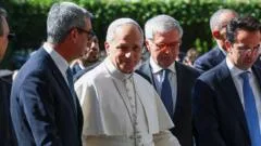 Pope walking and recovering 'as expected' after surgery, doctors say