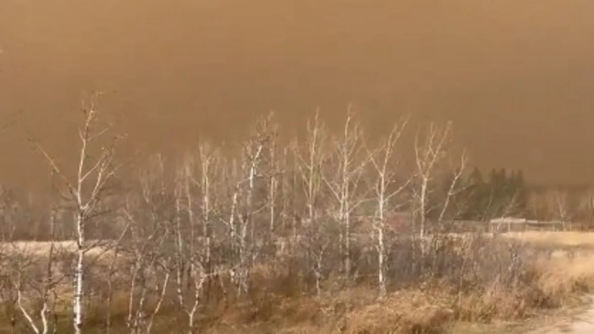 Carney says ‘serious incident’ sparked major fire at Alberta army base but offers no details
