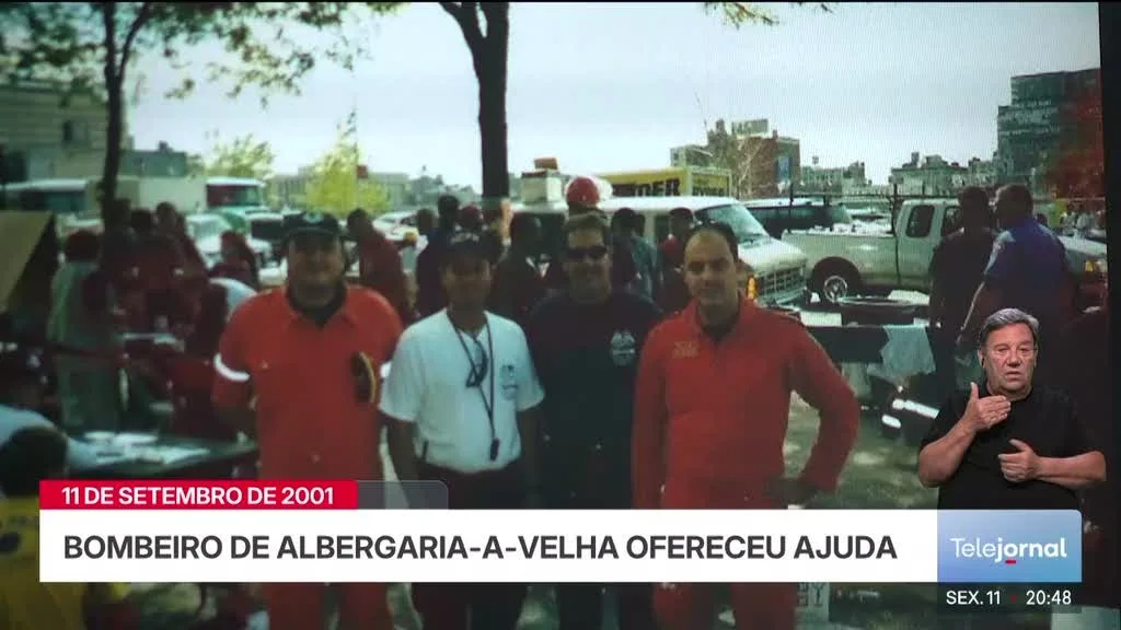 11 de setembro. Bombeiro português recorda operação de salvamento nos Estados Unidos