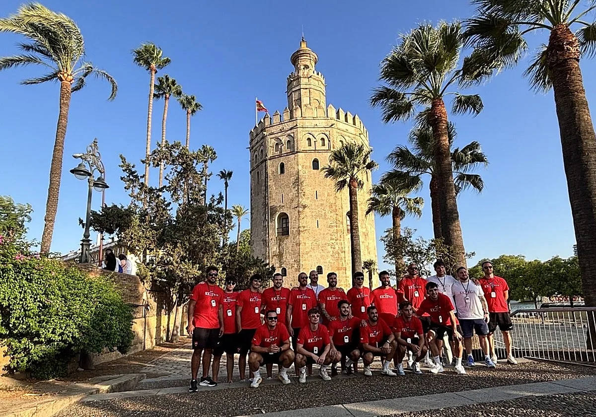 El entrenamiento de pretemporada más especial del Cajasol Sevilla BM Proin