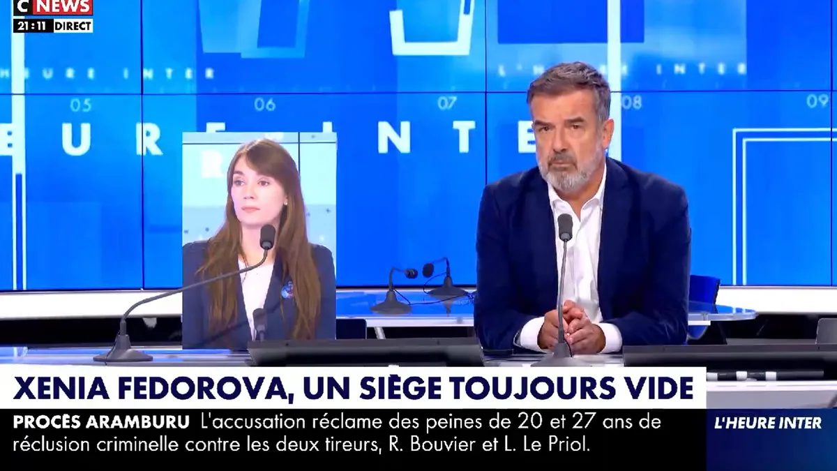 « C’est un sketch » : CNews moquée après la mise en scène de l’absence de Xenia Fedorova