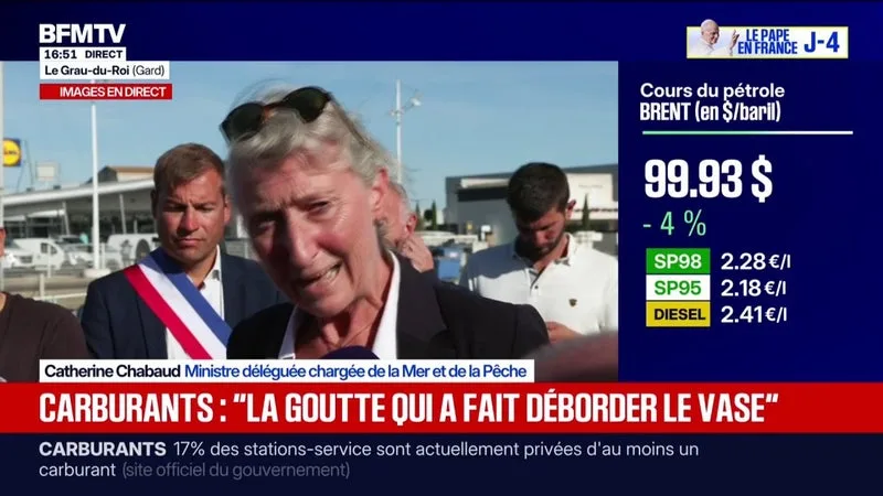 Crise du carburant: "Il faut que (les pêcheurs) s'emparent" du prêt à taux 0 "pour traverser cette période", estime Catherine Chabaud, ministre déléguée de la Mer et de la Pêche