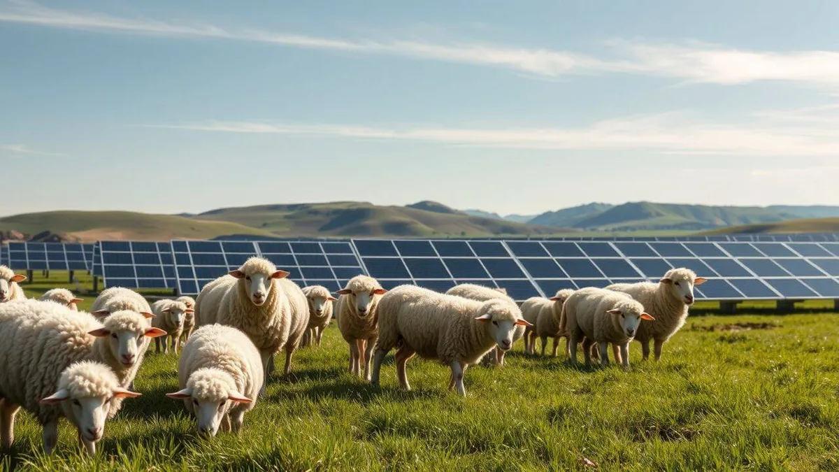Texas turned 68,000 acres of solar farms into grazing ground for sheep