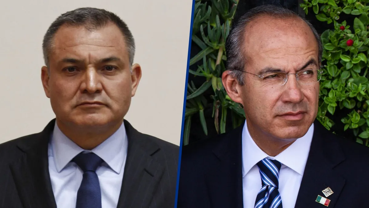 ¿Calderón recibió dinero del esquema de lavado de García Luna? Esto respondió Sheinbaum