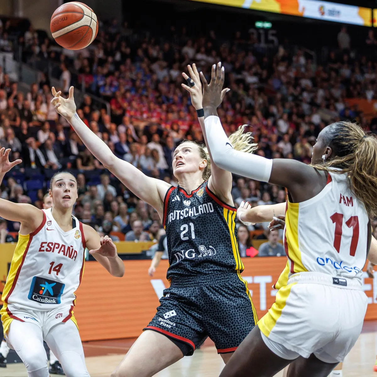 Frauen Basketball-WM - Spiel um Platz 3: Deutschland verliert gegen Spanien