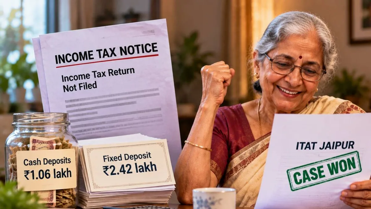 83-year-old had Rs 2.4L FD, Rs 1.06L cash; how she won 9-year-old tax demand case