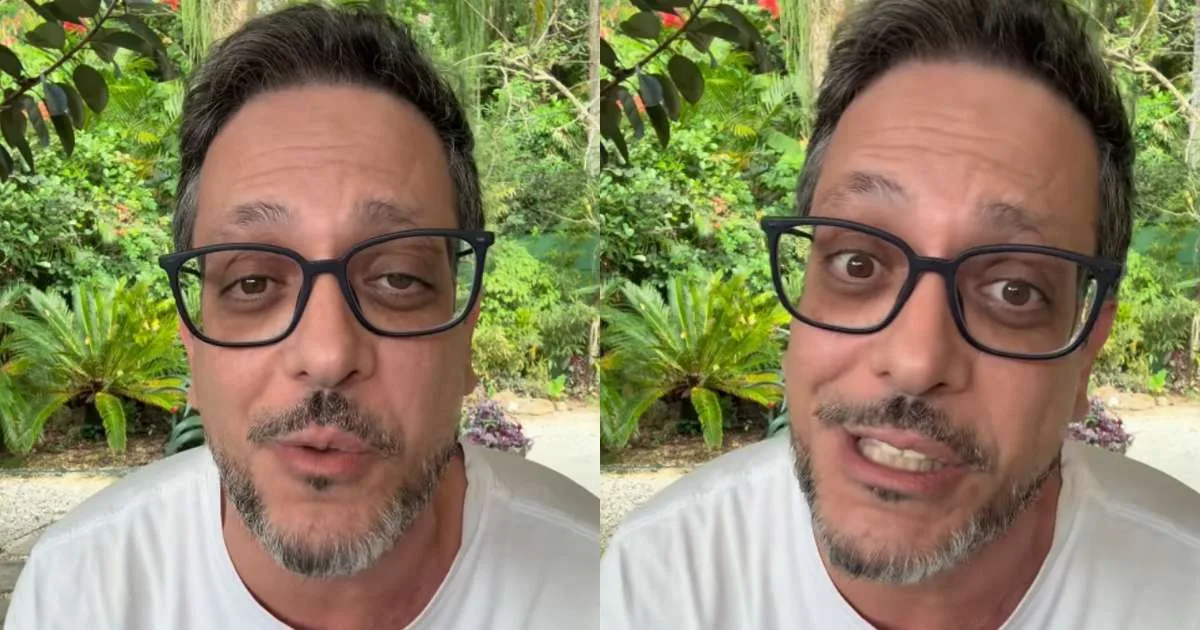 Lúcio Mauro Filho fala sobre diagnóstico de câncer no intestino e tranquiliza fãs