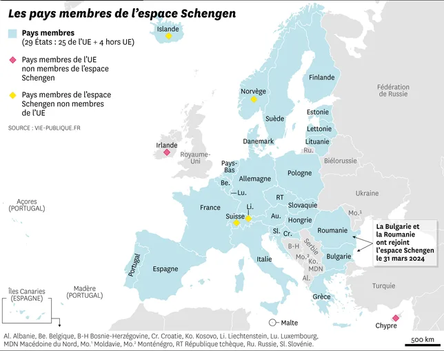 Crise de Ceuta : qu’est-ce que l’espace Schengen ?