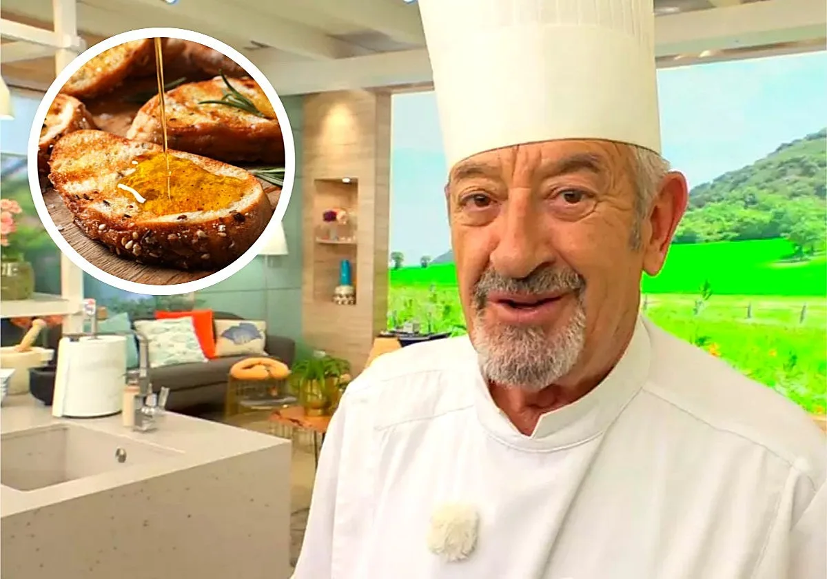 Karlos Arguiñano, 77 años: «Desayuno un café con leche, pan con aceite de oliva y fruta y hago 45 minutos de estiramientos. Me levanto a las 06:30»