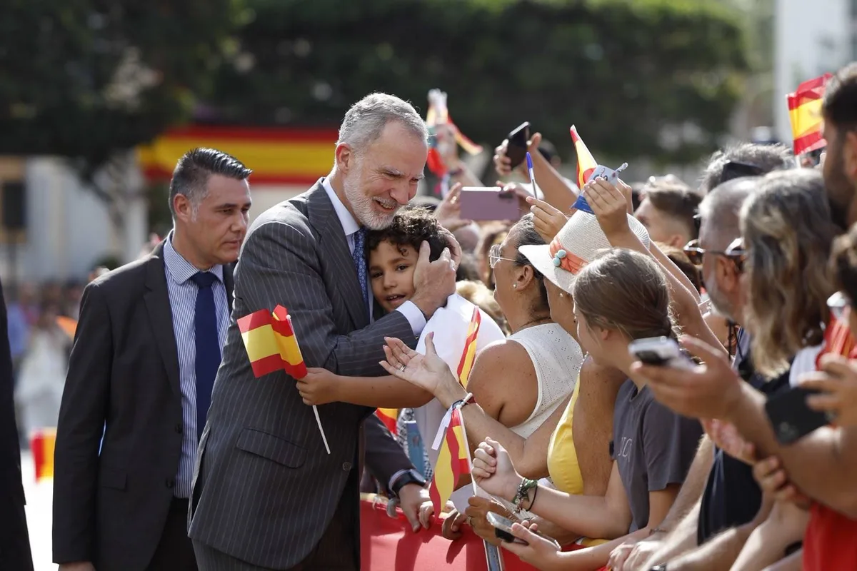 Melilla baña de cariño a los Reyes 19 años después y señala a Marruecos: "Escucha Mohamed: ¡que viva España, eh!"