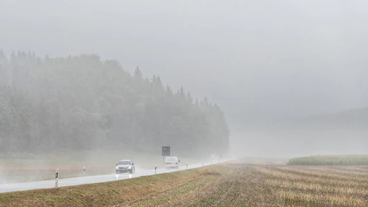 Neue Warnung vor Unwetter - Jetzt kommt Starkregen mit 35 Litern pro Quadratmeter