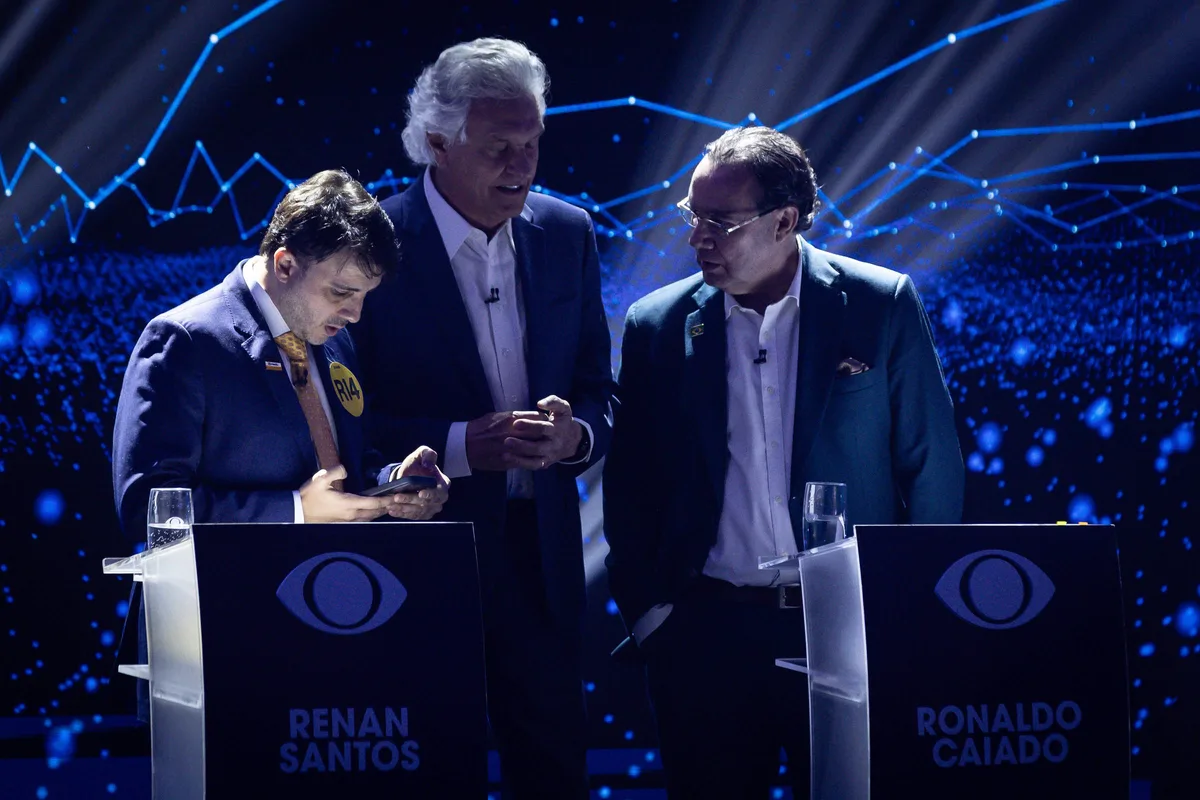 Kassab nega ter cochilado em debate com Caiado