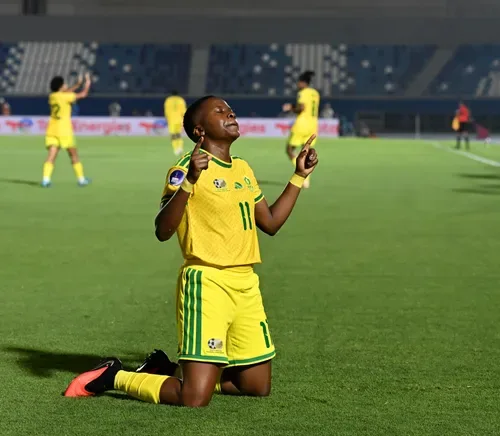 Thembi Kgatlana not entertaining 'retirement village' talk when it comes to Banyana Banyana