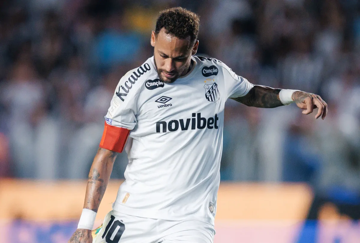 Neymar supera marca ofensiva de 2025 pelo Santos mesmo com seis jogos a menos