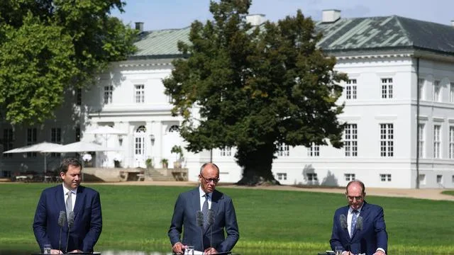 Koalitionsklausur: Jetzt live: Merz, Klingbeil und Dobrindt zum Ende der Kabinettsklausur