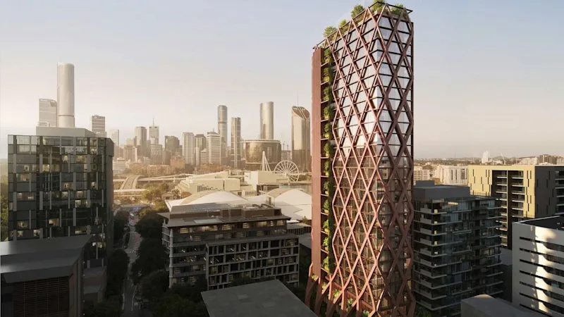 Strangler fig-inspired high-rise planned for South Brisbane