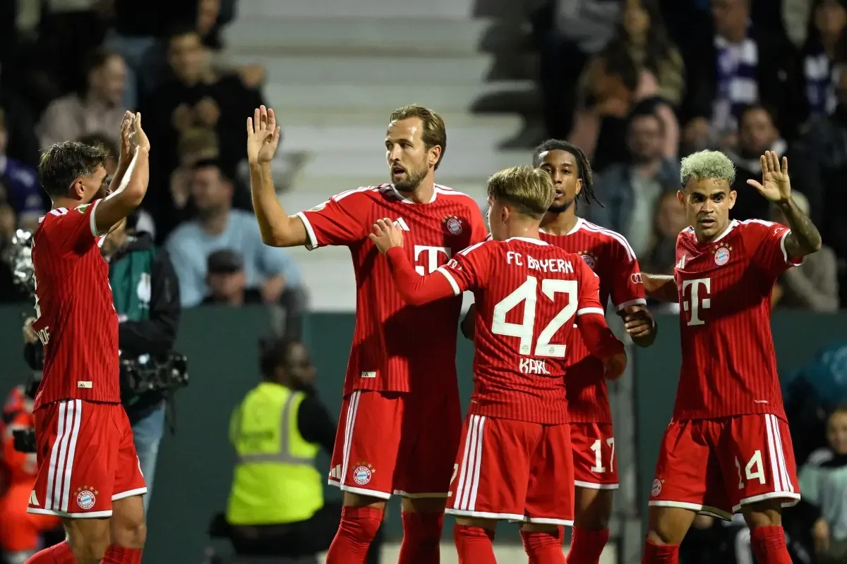 Com dois de Kane, Bayern goleia Osnabruck de virada e avança na Copa da Alemanha