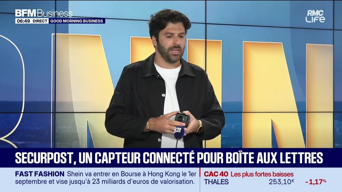 Le Pitch : Securpost détecte le courrier reçu dans sa boîte - 24/08