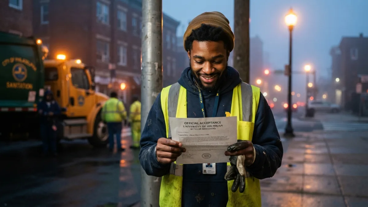 Jovem que coletava lixo das 4h às 7h para ajudar a família ia direto para a faculdade depois do trabalho, superou anos sem comida, luz e aquecimento em casa e acabou se formando em Direito pela Universidade Harvard