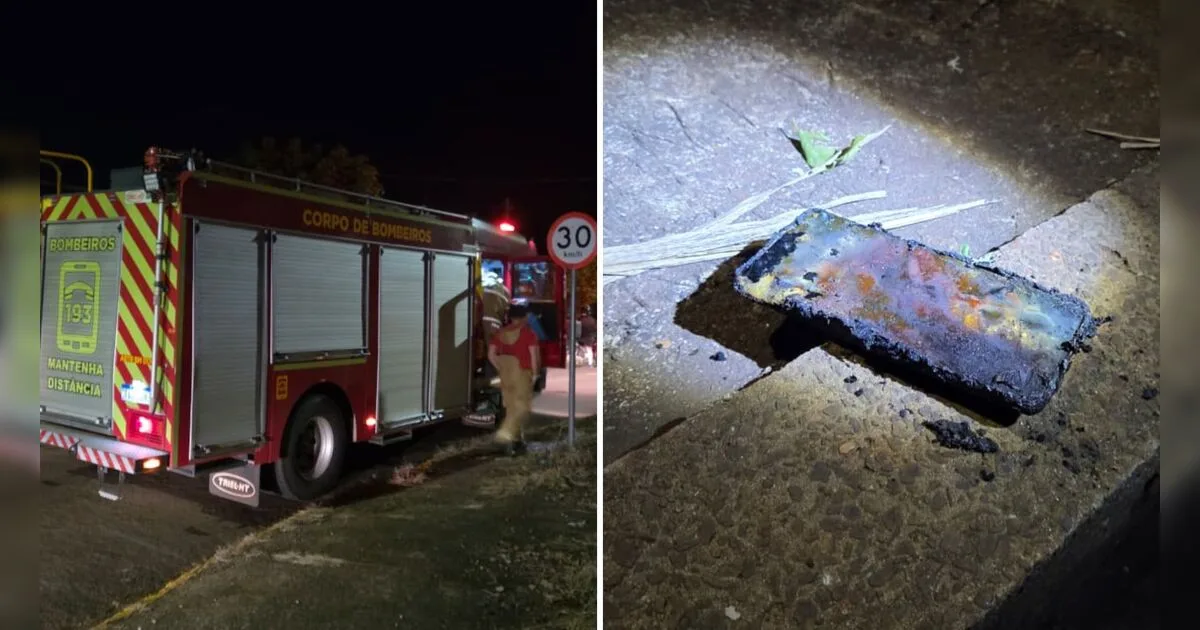 Morador de Apucarana (PR) sofre queimaduras de 2º grau após usar celular na tomada