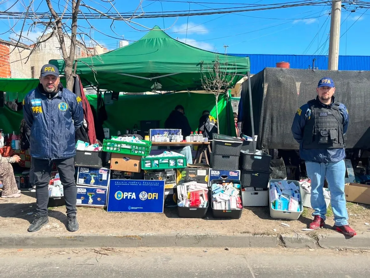 Vendían medicamentos más baratos en la “Feria más grande de La Matanza” sin recetas ni controles
