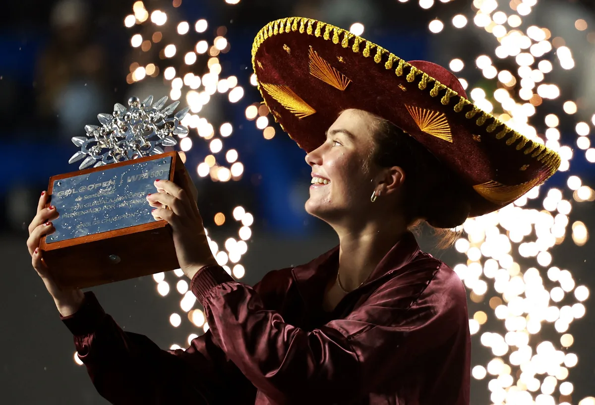 Iva Jovic se proclama como bicampeona del Guadalajara Open