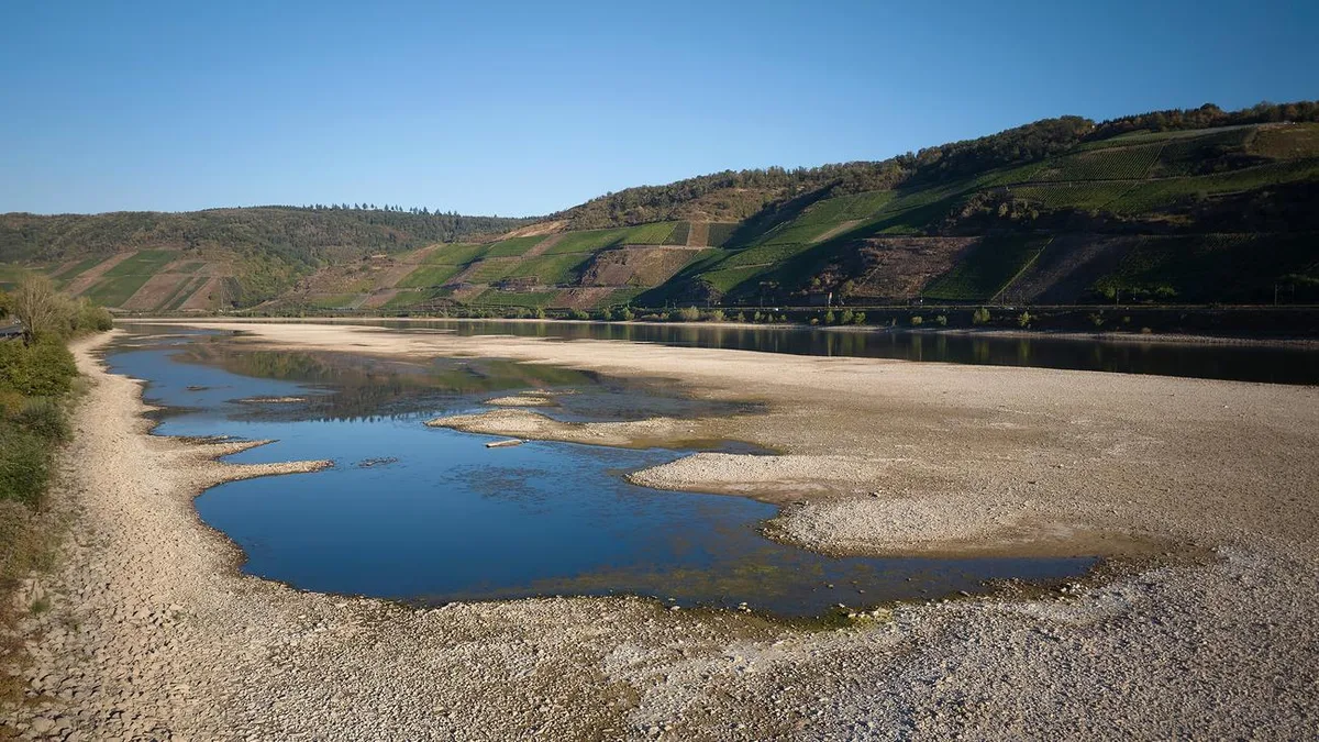 Dürre: IHK warnt vor »immensem« Wirtschaftsschaden durch Niedrigwasser