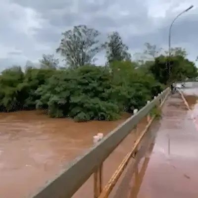 El Niño ganha intensidade no Pacífico enquanto rios sobem, provocam cheias em MS
