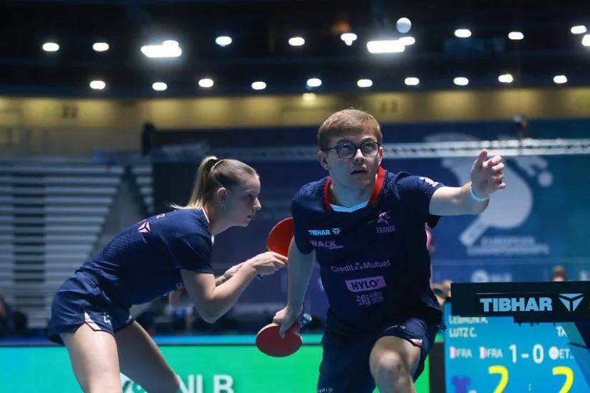Alexis Lebrun, assuré d'une médaille en double mixte avec Charlotte Lutz aux Championnats d'Europe : « On est courageux »