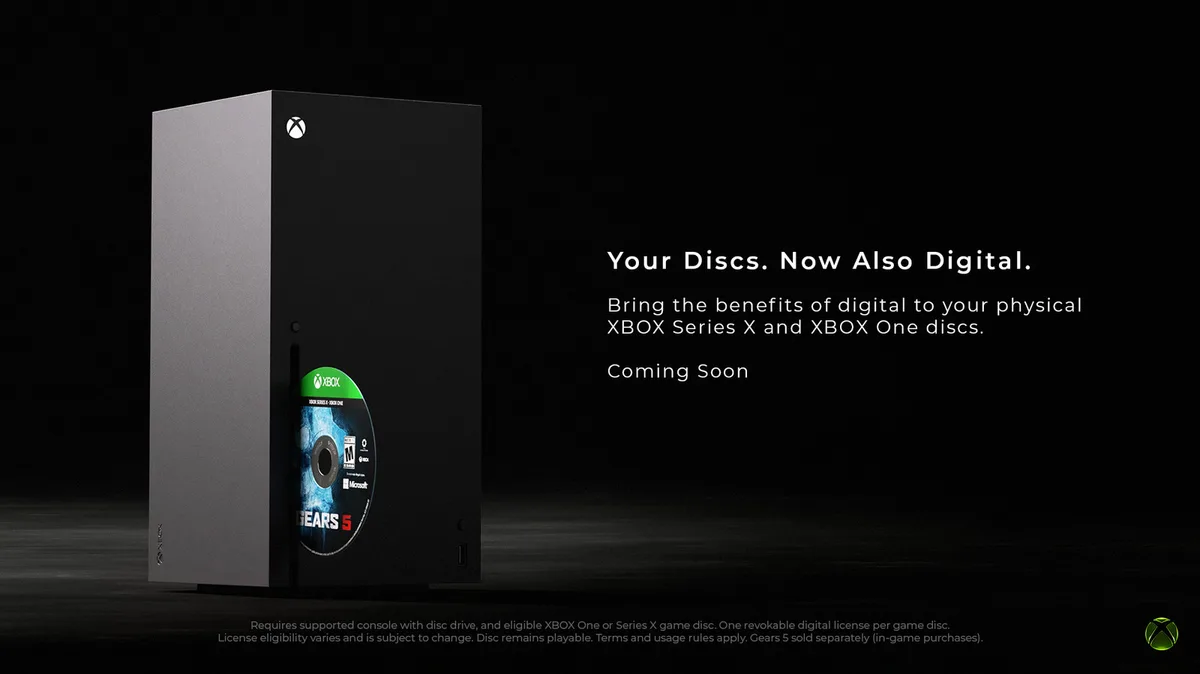 Xbox Insiders will soon be able to create digital versions of their physical games