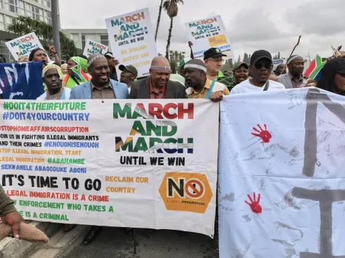 874 anti-immigration-related protests recorded across South Africa in six months