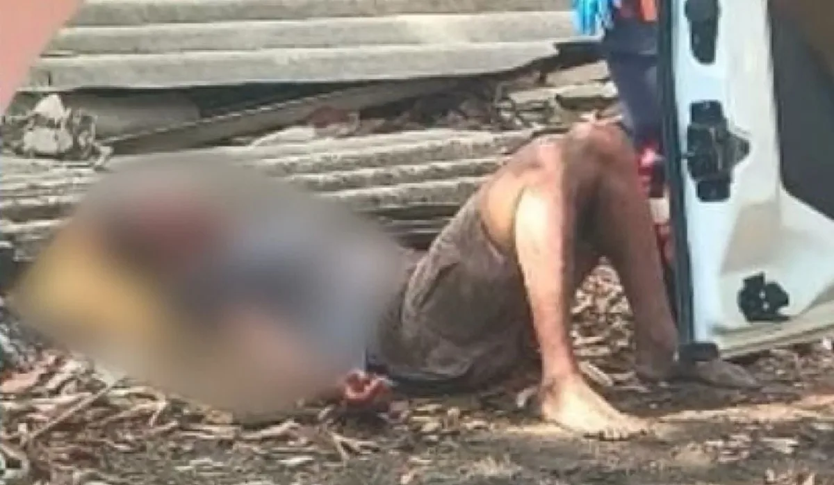 Espancado com madeira, homem é encontrado ferido em área de vegetação na Serra
