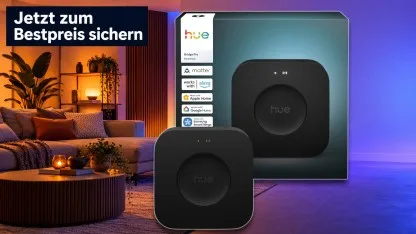 Anzeige: Philips Hue Bridge Pro jetzt für 79,99 Euro Bestpreis sichern