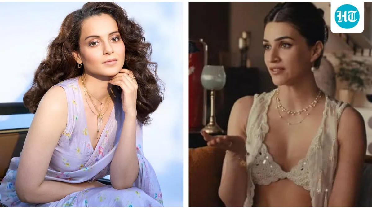 ‘Why would you tie your brother a Rakhi in bikini?’: Kangana Ranaut says Kriti Sanon's Raksha Bandhan ad looks creepy