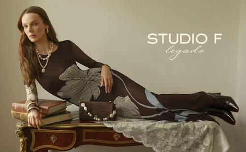 Legado: flores, denim y artesanía en la nueva colección de Studio F