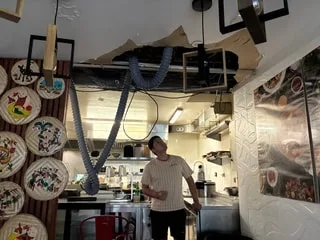 « Personne ne fait rien » : 7 mois après l’effondrement du plafond, Oscar ne peut toujours pas rouvrir son restaurant