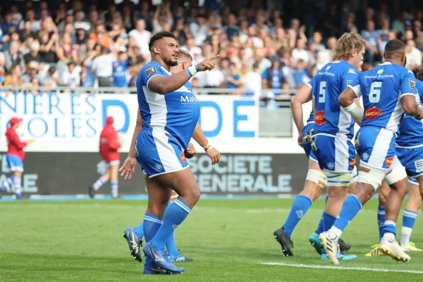 « Je m'occuperai des enfants et ma compagne pourra prendre le temps de récupérer » : à Montpellier, Wilfrid Hounkpatin en congé paternité, un choix rare dans le rugby
